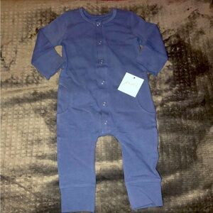 PEHR Blue Baby Onesie